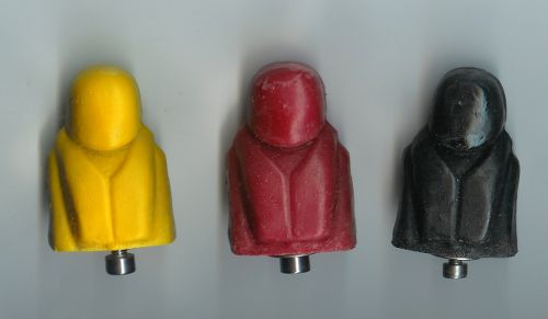 SCALE DRIVER 2"   A resin half body, full helmet, scale driver